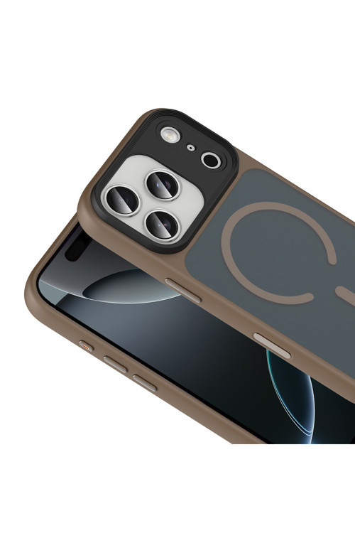 Apple İphone 17 Pro Kılıf Mgsafe Özellikli Mat Yüzey Zr-Flet