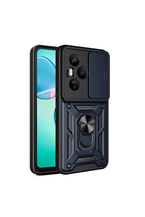 Honor 400 Pro Kılıf Kamera Korumalı Yüzüklü Standlı Zr-Srvega