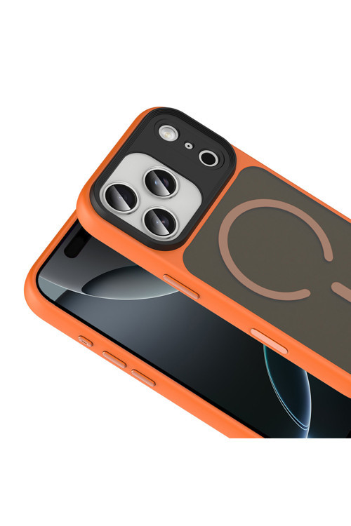 Apple İphone 17 Pro Kılıf Mgsafe Özellikli Mat Yüzey Zr-Flet