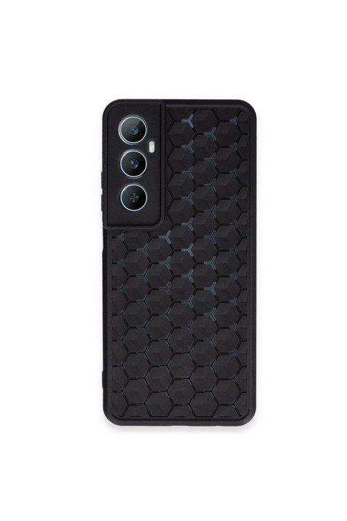 Realme C65 Kılıf Petek Görünüm Silikon Kapak Azn-Petek