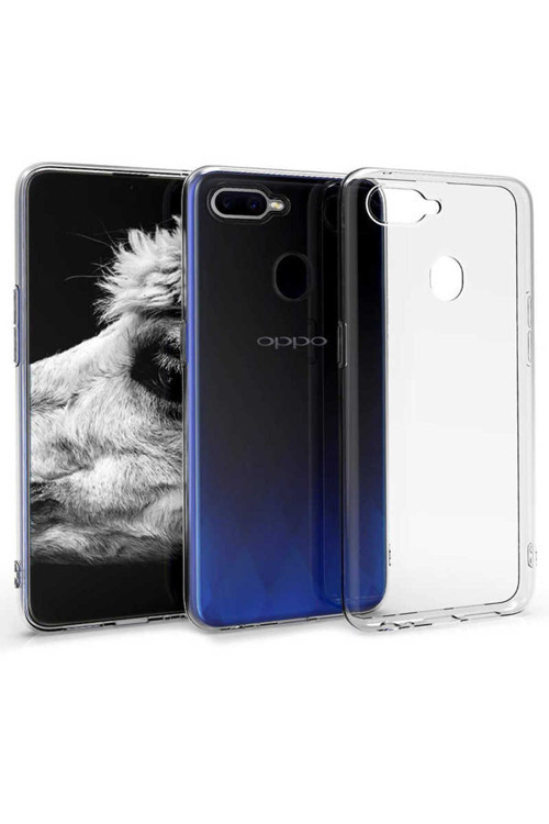 Oppo A12 Kılıf Şeffaf İnce Esnek Silikon Kılıf Süper