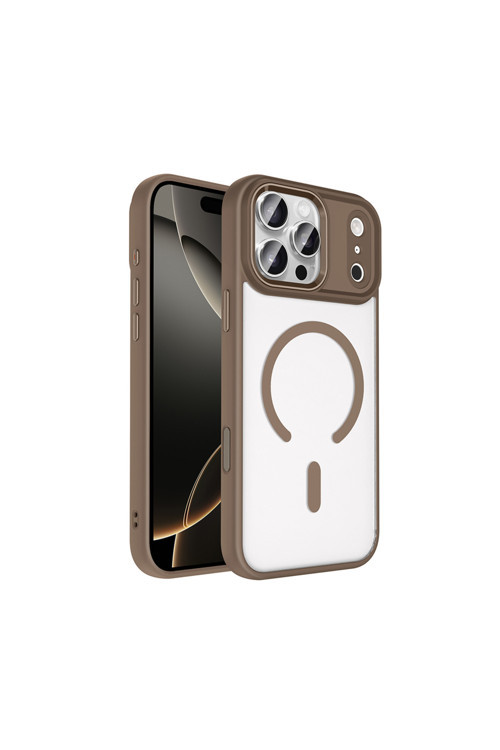 Apple İphone 17 Pro Kılıf Mgsafe Özellikli Mat Yüzey Zr-Krom