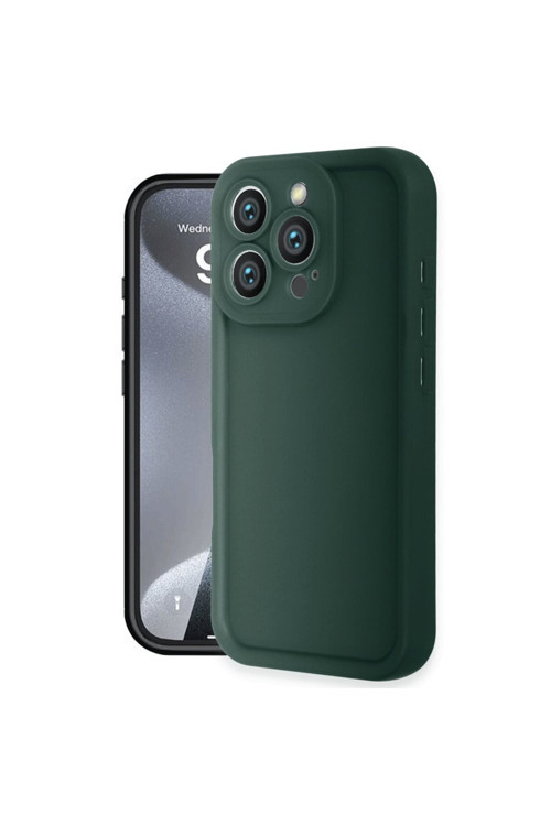 İphone 16 Pro Max Uyumlu Kılıf Silikon Kapak Azn-Viera