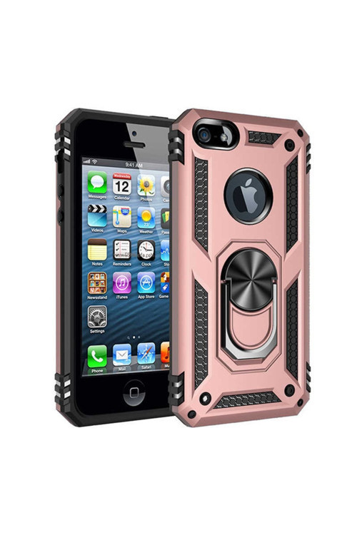 Apple Iphone 5S Kılıf Vega Zırh Tank Tam Koruma Kapak + Ekran Koruyucu A++