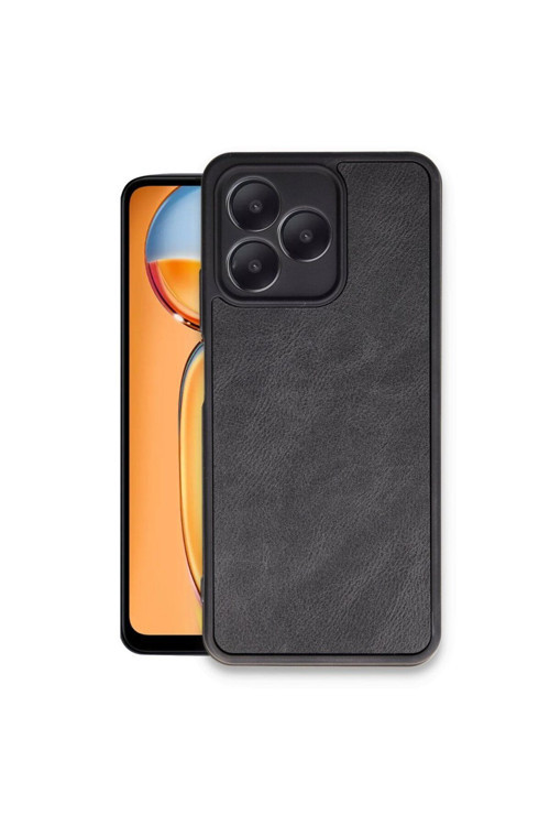 Realme Note 50 4G Kılıf Silikon Deri Kapak Azn-Aras
