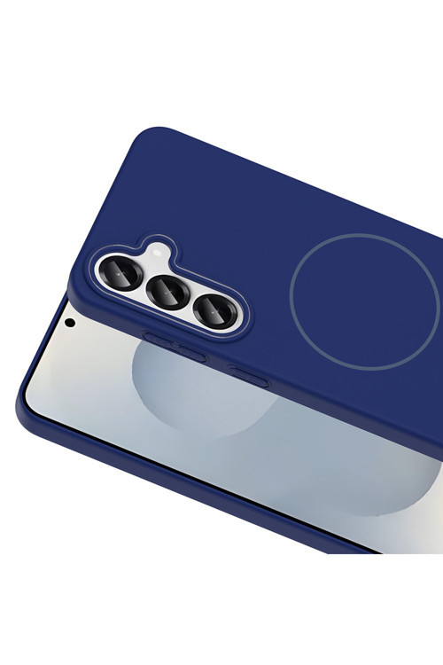 Galaxy S24 Uyumlu Kılıf Magsafe Şarj Özellikli Zr-Rubby