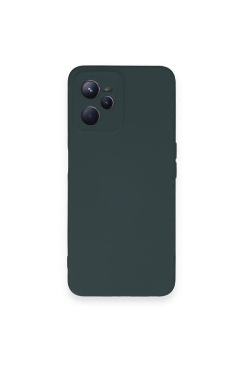 Realme C35 Uyumlu Kılıf Lansman İÇi Kadife Şık Sade Görünüm Azn-Nno