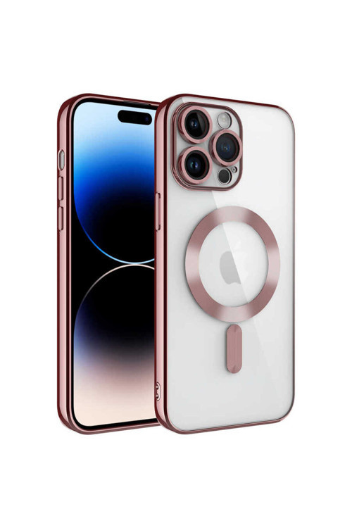 Apple İphone 13 Pro Max Kılıf Kamera Korumalı Magsafe Wireless Şarj Özellikli Zr-Demre