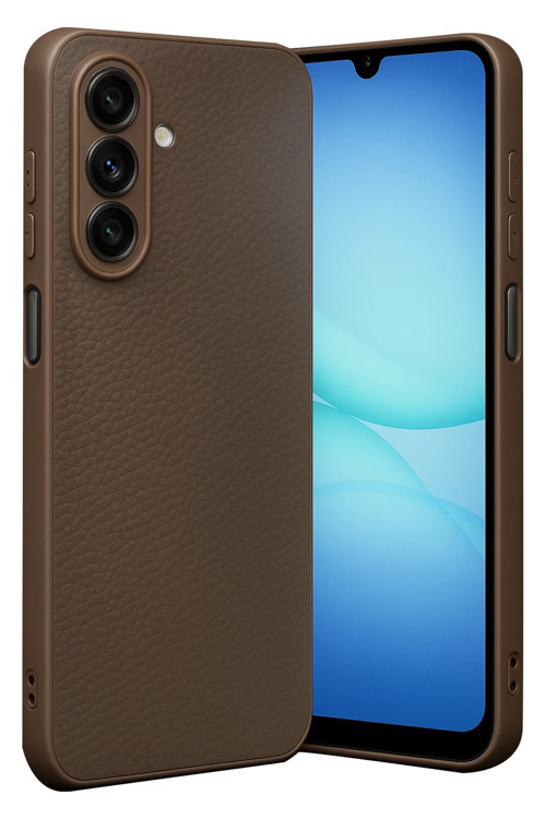 Samsung Galaxy A17 5G Kılıf Deri Görünümlü Silikon Azn-Thermax