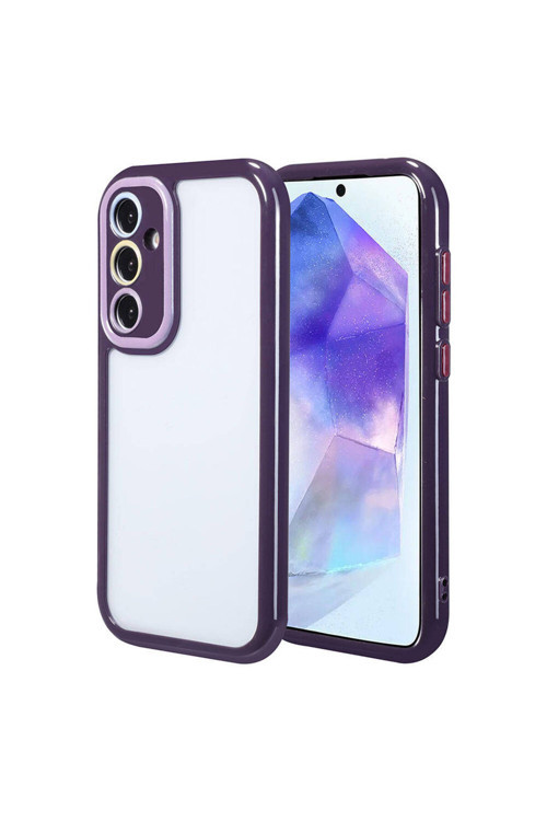 Samsung Galaxy A55 5G Kılıf Kamera Korumalı Silikon Kapak Zr-Vtm