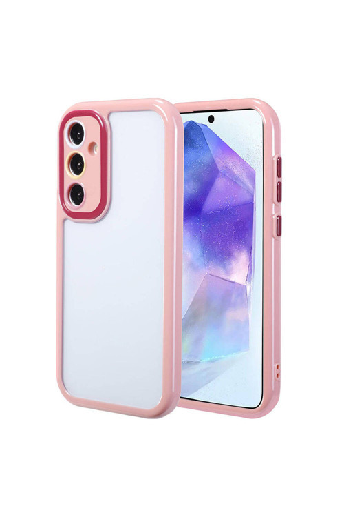 Samsung Galaxy A55 5G Kılıf Kamera Korumalı Silikon Kapak Zr-Vtm