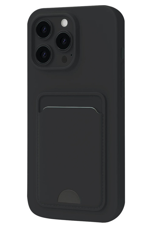 Apple İphone 16 Plus Kılıf Kartlıklı Soft Silikon Azn-Kelvin
