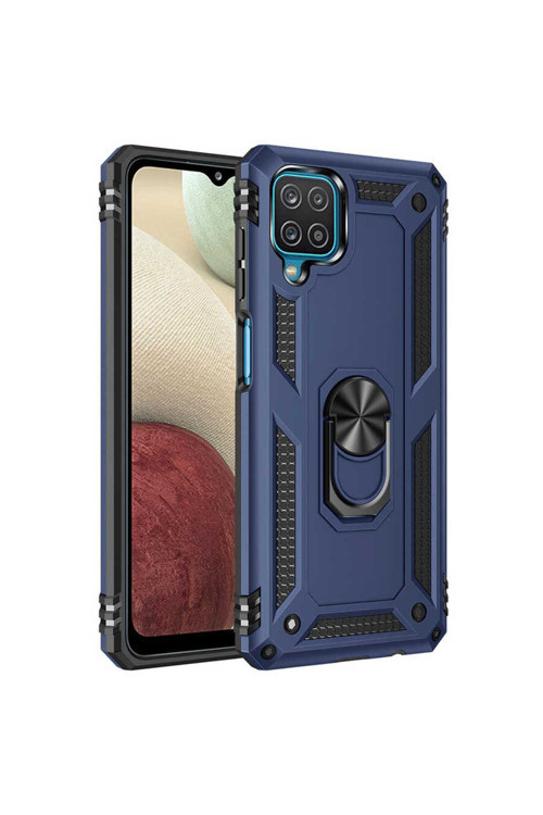 Samsung Galaxy M22 Uyumlu Kılıf Vega Zırh Tank Tam Koruma Kapak