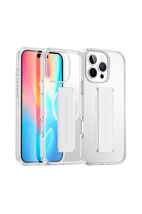 İphone 16 Pro Max Uyumlu Kılıf Magsafe Standlı Kapak Jko-Alfa