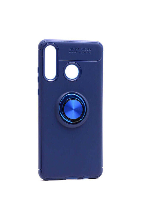Huawei P30 Lite Kılıf Ravel Yüzüklü Silikon Kapak
