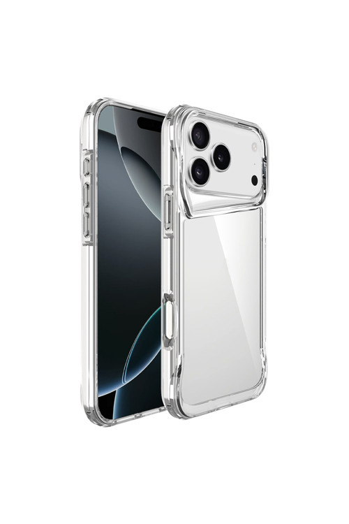 Apple İphone 17 Pro Kılıf Şeffaf Tam Koruma Zr-Tmax