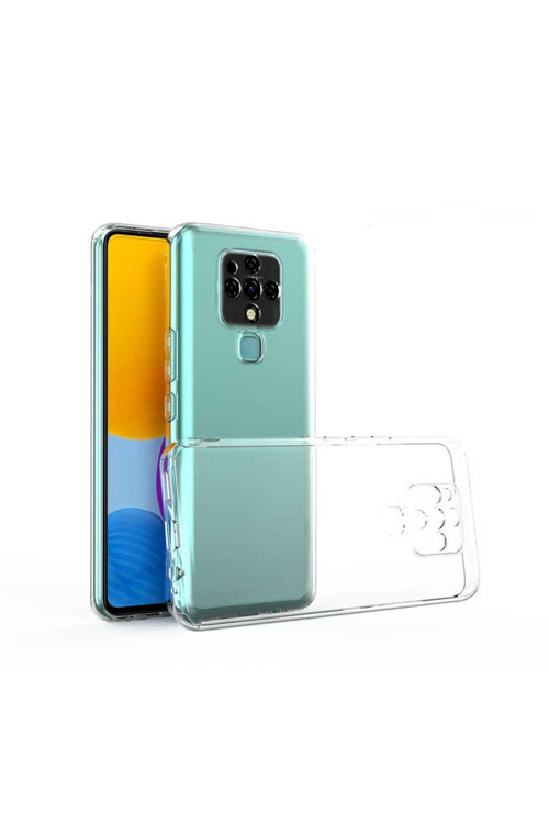 Tecno Camon 16 Kılıf Şeffaf İnce Esnek Silikon Kılıf Süper