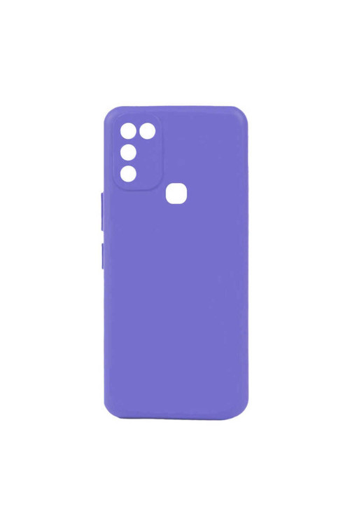 İnfinix Hot 11 Play Kılıf Soft Silikon Kılıf Zr-Bye + Kablo Koruyucu + Ekran Koruyucu