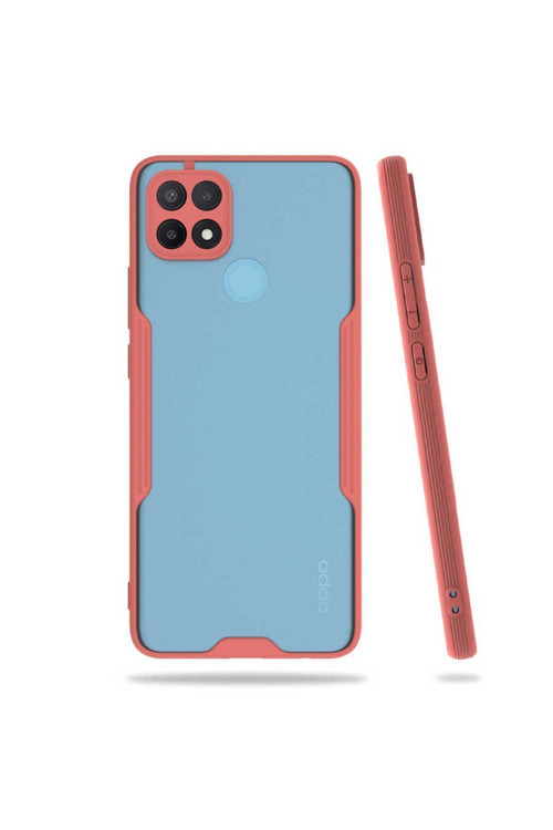 Oppo A15S Kılıf Ultra İnce Buzlu Zr-Parfe