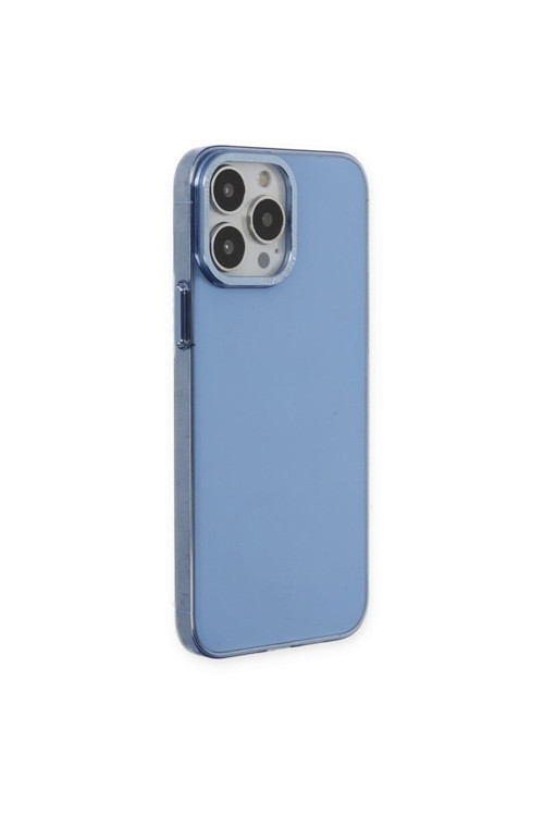 Apple Iphone 13 Pro Kılıf Anka Pc Sert Silikon Kapak + Kablo Koruyucu + Ekran Koruyucu