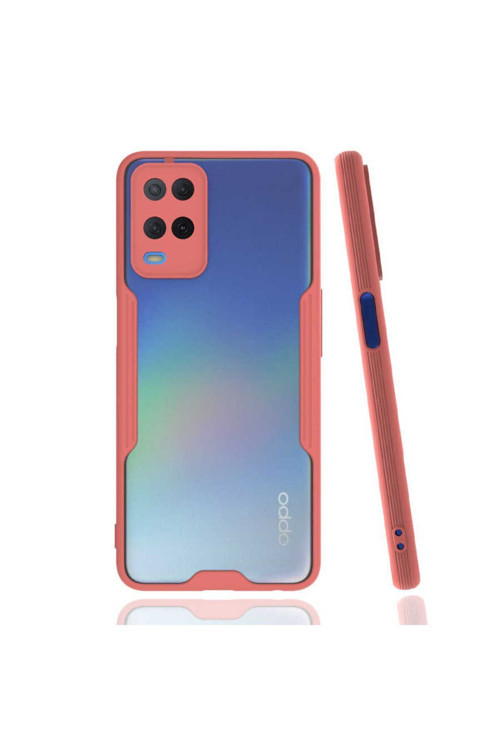 Oppo A54 4G Kılıf Ultra İnce Buzlu Zr-Parfe