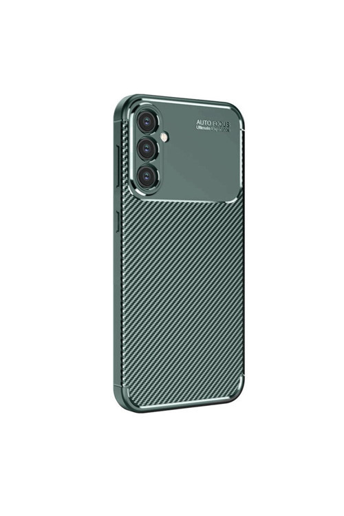 Samsung Galaxy S24 Fe Kılıf Karbon Görünümlü Silikon Kılıf Zr-Ngro