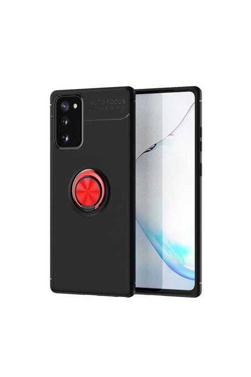 Samsung Galaxy S20 Fe Kılıf Ravel Yüzüklü Standlı Silikon Kapak