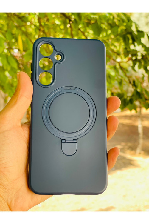 Samsung Galaxy A55 5G Kılıf Mgsafe Özellikli Standlı Pastel Renkler Azn-Reggal