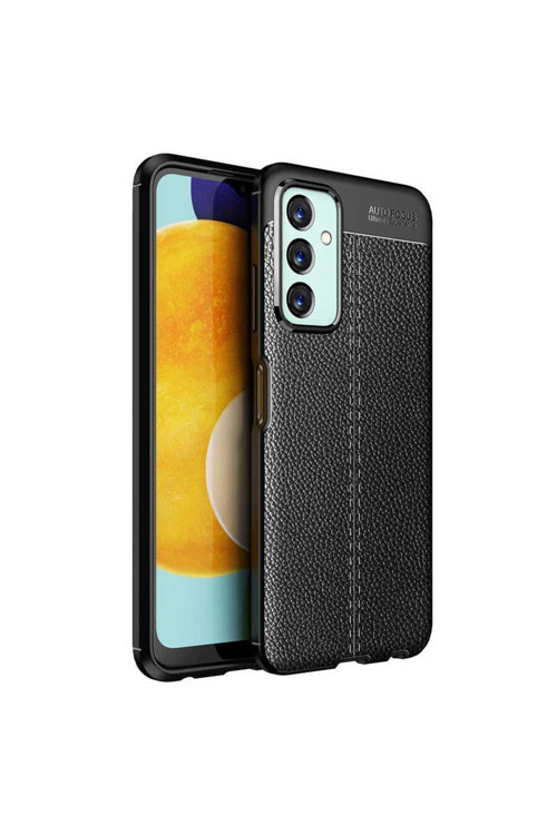 Samsung Galaxy A73 Kılıf Deri Görünümlü Silikon Zr-Niss