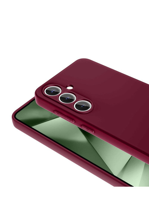 Samsung Galaxy S24 Fe Kılıf Lansman İçi Kadife Silikon Zr-Mara