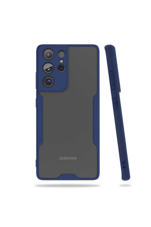 Samsung Galaxy S21 Ultra Kılıf Ultra İnce Buzlu Zr-Parfe