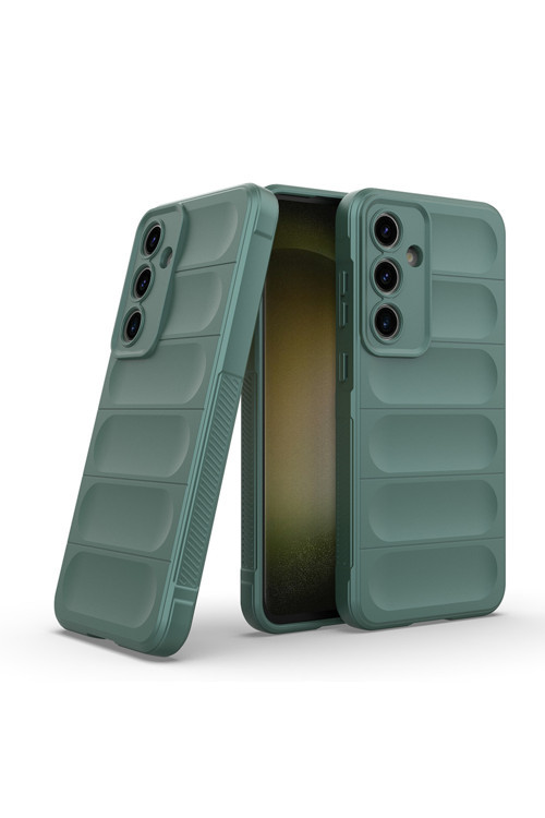Samsung Galaxy S25 Fe Kılıf Esnek Tpu Oyuklu Arka Yüzey Tasarımlı Zr-Etnik