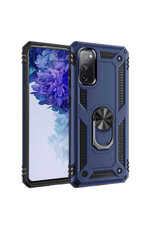 Samsung Galaxy S20 Fe Kılıf Standlı Tank Kapak Zr-Vega