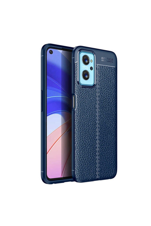 Oppo A96 4G Kılıf Deri Görünümlü Silikon Zr-Niss