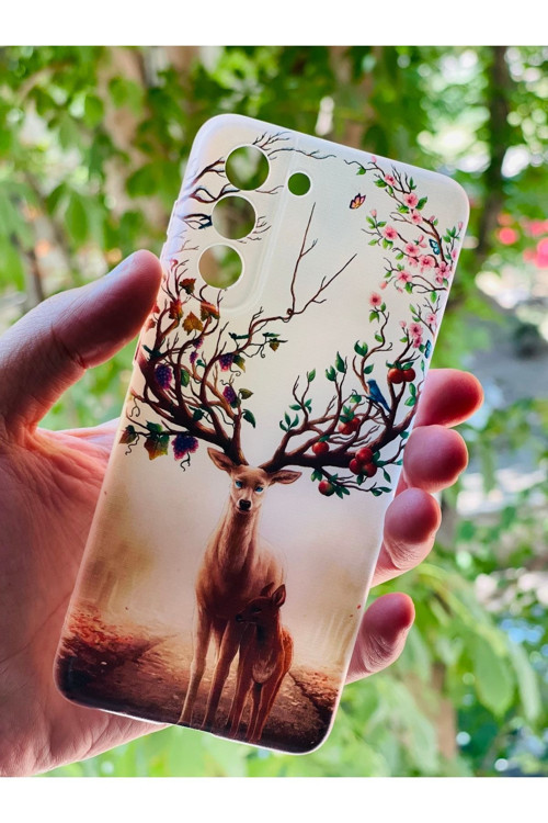 Samsung Galaxy S21Uyumlu Kılıf Desenli Baskılı Silikon