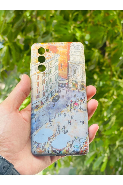 Samsung Galaxy S20 Fe Uyumlu Kılıf Desenli Baskılı Silikon