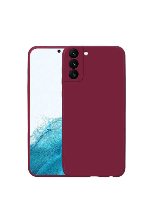 Samsung Galaxy S22 Kılıf Lansman İçi Kadife Silikon Zr-Mara