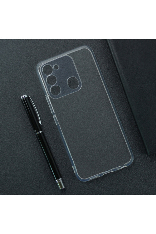 Tecno Camon 19 Neo Kılıf Şeffaf Esnek Silikon Kılıf Zr-Süper