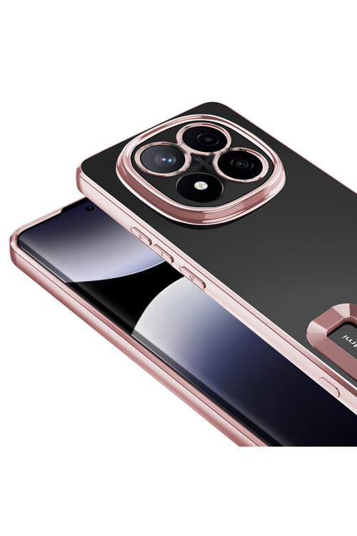 Xiaomi Poco X7 Kılıf Silikon Kenarları Lazer Renkli Zr-Omega