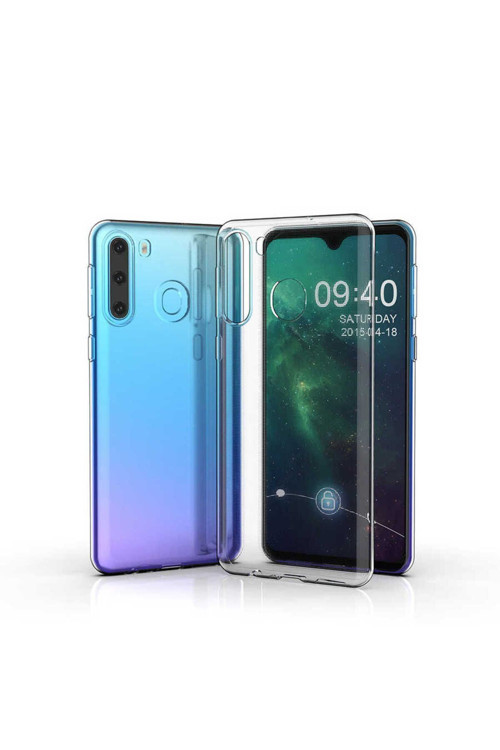 Samsung Galaxy M11 Kılıf Şeffaf İnce Esnek Silikon Kılıf Süper