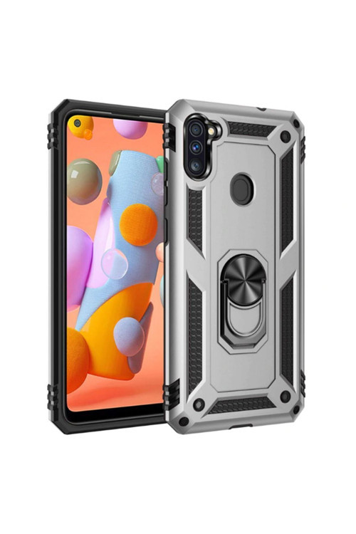 Samsung Galaxy M11 Kılıf Vega Zırh Tank Tam Koruma Kapak