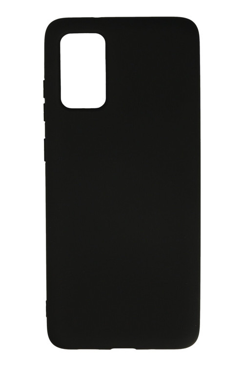 Samsung Galaxy S20 Plus Kılıf Nano Içi Kadife Silikon - Siyah