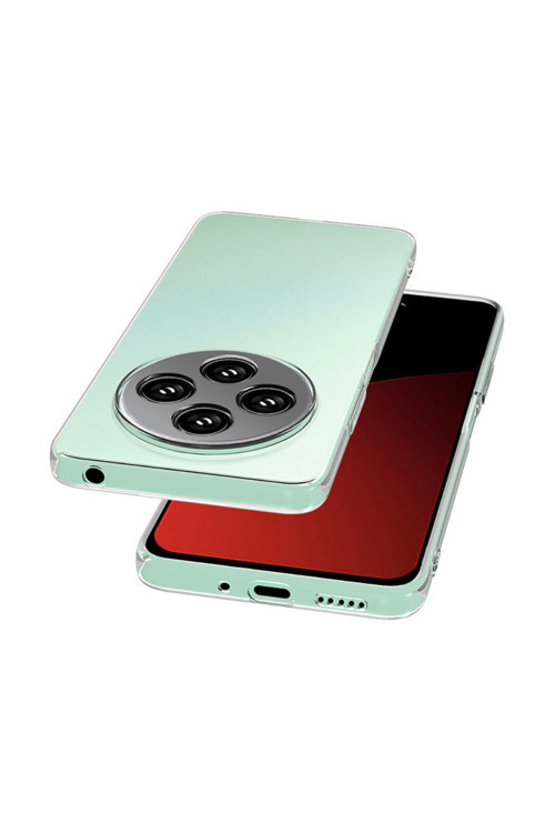 Xiaomi Redmi 14C Kılıf Şeffaf Esnek Silikon Kılıf Zr-Süper