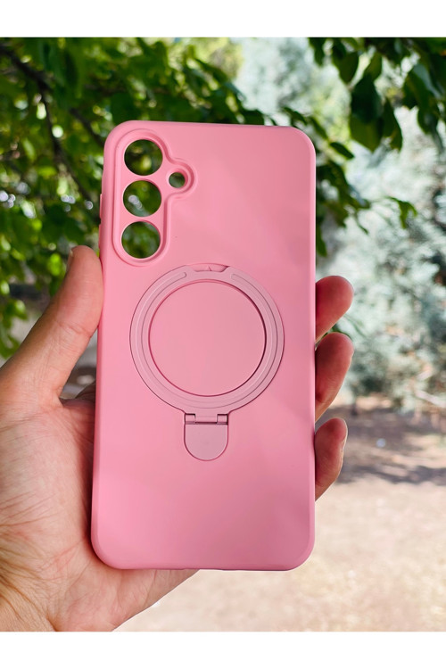 Samsung Galaxy A35 5G Kılıf Mgsafe Özellikli Standlı Pastel Renkler Azn-Reggal