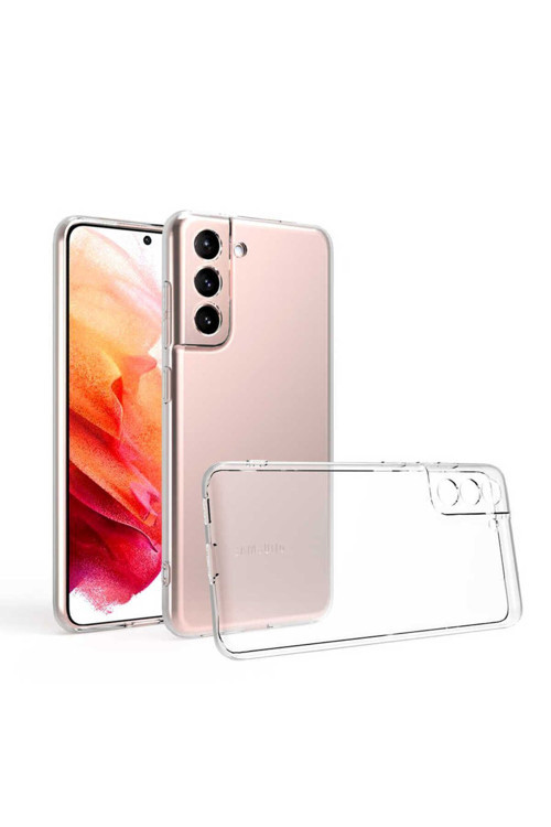 Samsung Galaxy S23 Plus Kılıf Şeffaf İnce Esnek Silikon Kılıf Süper