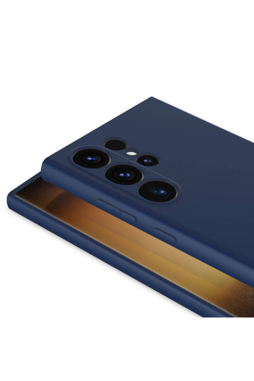 Samsung Galaxy S24 Ultra Kılıf Lansman İçi Kadife Silikon Zr-Mara