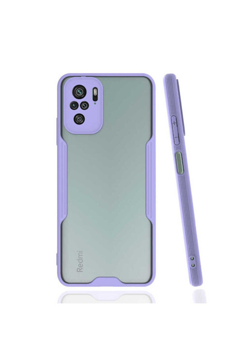 Xiaomi Redmi Note 10S Kılıf Ultra İnce Buzlu Zr-Parfe