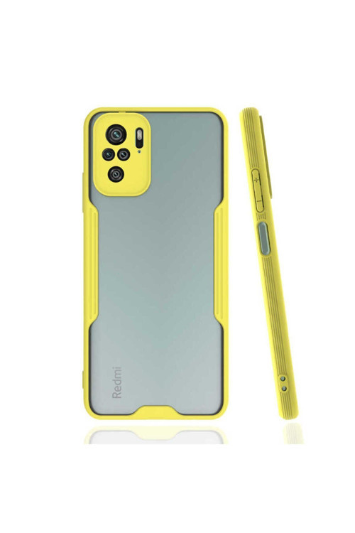 Xiaomi Redmi Note 10S Kılıf Ultra İnce Buzlu Zr-Parfe