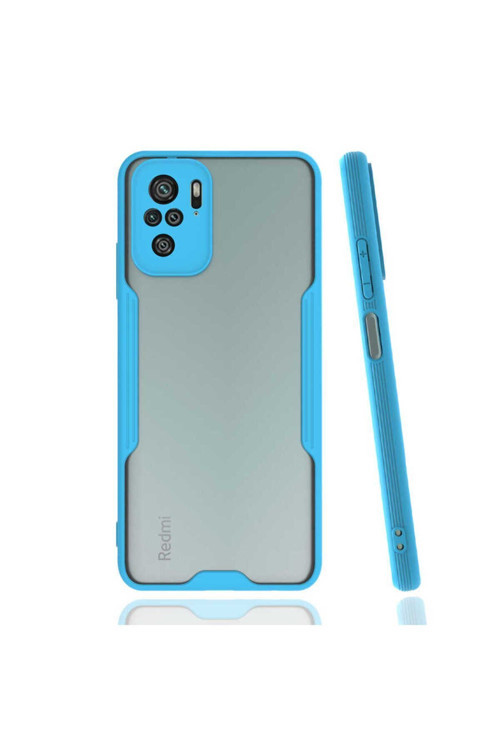 Xiaomi Redmi Note 10S Kılıf Ultra İnce Buzlu Zr-Parfe