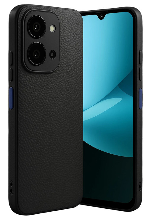 Xiaomi Redmi 15C 4G Kılıf Deri Görünümlü Silikon Azn-Thermax